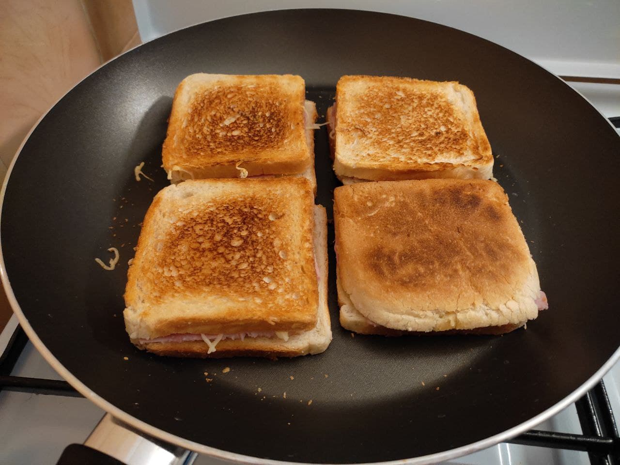 Croque-Monsieur à la poêle